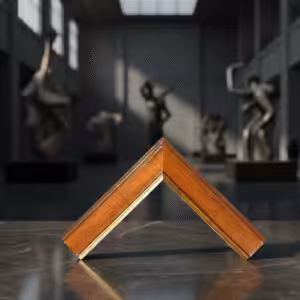 ΚΟΡΝΙΖΑ 3,7cm ΚΑΦΕ ΧΡΥΣΟ