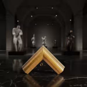 ΚΟΡΝΙΖΑ 6cm  ΧΡΥΣΗ