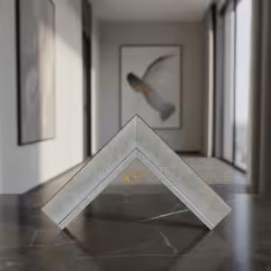 ΚΟΡΝΙΖΑ 4,2cm ΑΣΗΜΙ