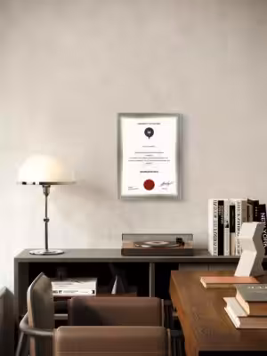 Κορνιζα για πτυχιο 32x48