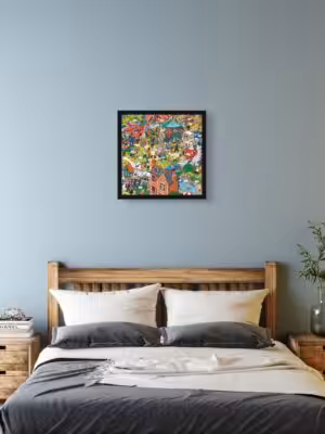 Κορνίζα για παζλ  40X40
