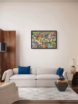 Κορνίζα για παζλ  47,7X67,7
