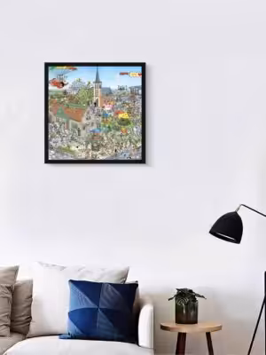 Κορνίζα για παζλ 50X50