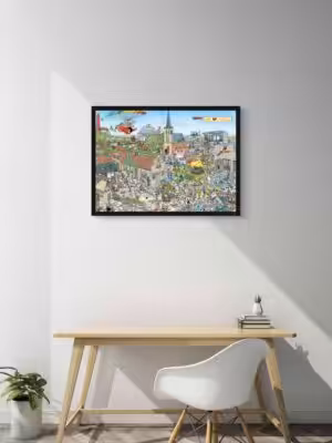 Κορνίζα για παζλ 50X69