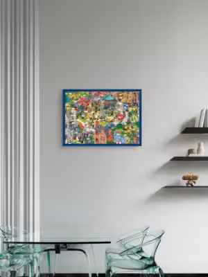 Κορνίζα για παζλ 49X68