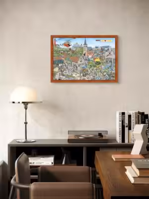 Κορνίζα για παζλ 58X85
