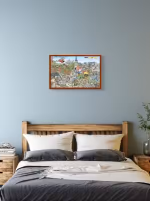 Κορνίζα για παζλ  44,1X67,5